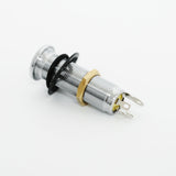 Ready to Ship (US) | Guyker Stereo Long Threaded Output Jack-3-Pin Metal Guitar & Bass Barrel Jack Socket, view 3