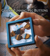 Ready to Ship (US) | Guyker TB-008 Guyker Tuning Peg Buttons Brown for 3R3L Tuners, view 3