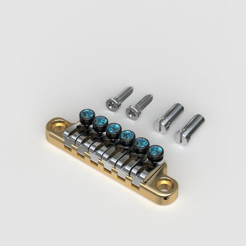 Ready to Ship (US) | Guyker TP2X Adjustable Fine-Tuning Zinc Alloy Tailpiece for Electric Guitar