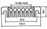 Ready to Ship (US) |  Guyker TP6 Stop Bar & GM003 Tune-O-Matic Bridges for LP, view 6