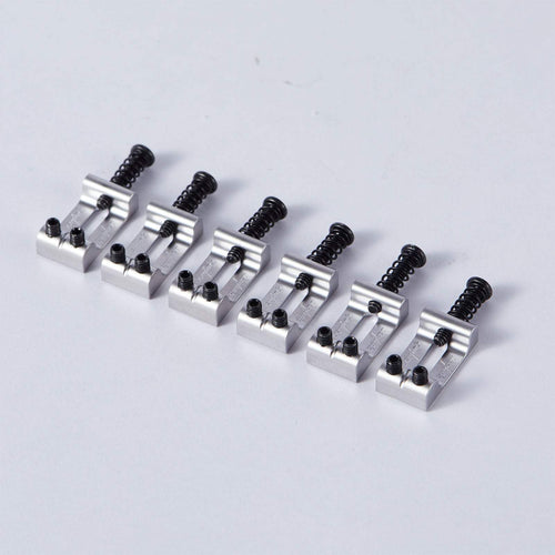 Guyker Ready to Ship (US) |  MA006 10.5/10.8mm Tremolo Bridge Bent CNC Brass Saddles - 6 PCS