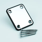 Guyker Ready to Ship (US) | R-1001 Neck Plate 4 Holes For FD Strat TL Guitar or Bass Chrome Replacement, view 2