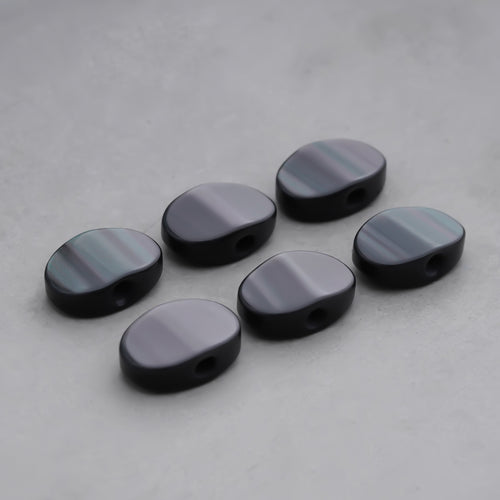 Ready to Ship (US) | TB-005 Guyker Tuning Peg Buttons Stripe Black For Electric Guitar