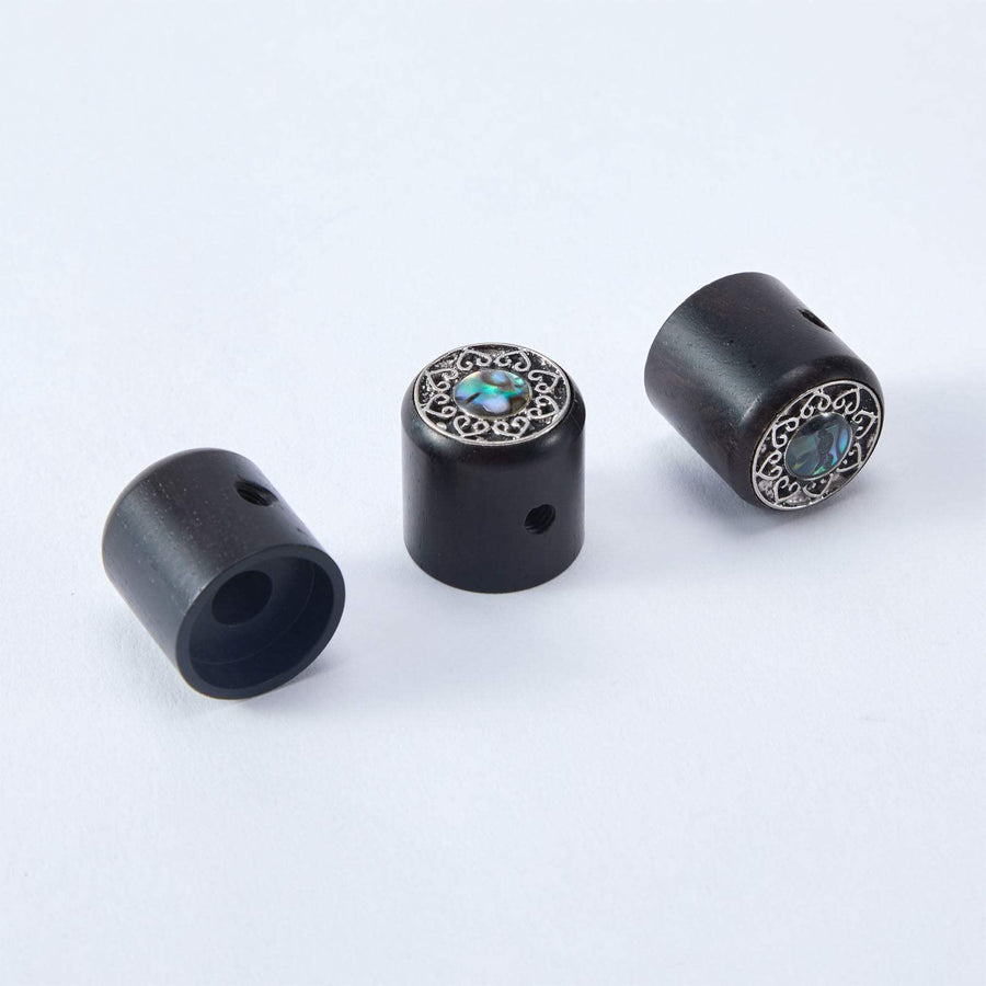 Ready to Ship (US) | WK003 Guyker Ebony Potentiometer Control Knobs Dia. 6mm (0.24")