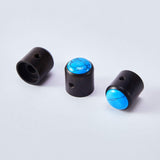Guyker Ready to Ship (US) | WK013 Guitar Bass Natural Amethyst Stone Surface Control Knobs with 6mm Dia., view 6