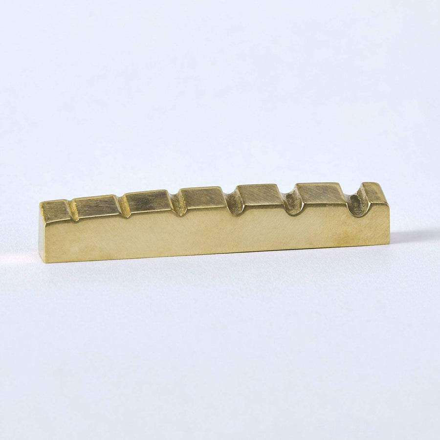 Guyker Slotted Brass Nut for Electric Bass Guitar