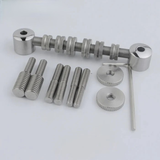 Guyker Stainless Steel Space Control Adjustable Roller Guitar Bridge KJQ, view 2