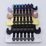 Guyker TP6 6-String Guitar Tailpiece Zinc Alloy Stop Bar for Electric Guitar, view 3