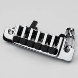 Guyker TP6 6-String Guitar Tailpiece Zinc Alloy Stop Bar for Electric Guitar, view 5