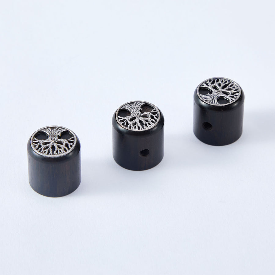 Guyker WK009 Tree of Life Wood Potentiometer Knob 6mm for Guitar & Bass