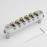 Guyker GMA-010 CNC Machined Adjustable Locking Roller Bridge Aluminum Alloy Body Brass Rollers, view 6