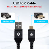 HEXGAMING 13.12FT USB-C Charging Cable Compatible with ps5 controller / Compatible with Xbox Core / Elite Series 2 / for Switch Pro Controller, view 4