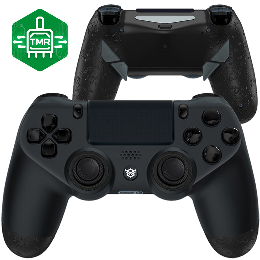HEXGAMING NEW EDGE Controller with TMR Joysticks for PS4, PC, Mobile - Textured Black