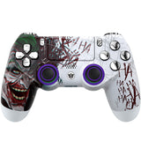HEXGAMING NEW SPIKE Controller with TMR Joysticks for PS4, PC, Mobile- Clown Chrome Silver, view 2