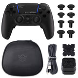 HEXGAMING PHANTOM Controller with Adjustable Triggers+Charging Cable+Carrying Bag for PS5, PC, Mobile - 18 Styles, view 3