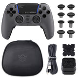 HEXGAMING PHANTOM Controller with Adjustable Triggers+Charging Cable+Carrying Bag for PS5, PC, Mobile - 18 Styles, view 5