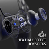 HEXGAMING RIVAL Controller with Hall Effect Joysticks for PS5, PC, Mobile - Black, view 5