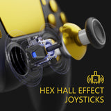 HEXGAMING RIVAL PRO Controller with Hall Effect Joysticks for PS5, PC, Mobile - Blue Flame, view 6