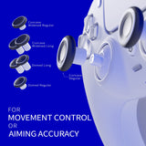 HEXGAMING ULTIMATE Controller with Hall Effect Joysticks for PS5, PC, Mobile - Winter Blossom, view 6