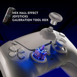 HEXGAMING ULTIMATE PRO Controller with Adjustable Triggers for PS5, PC, Mobile - Hall Effect Quantum Gray, view 4