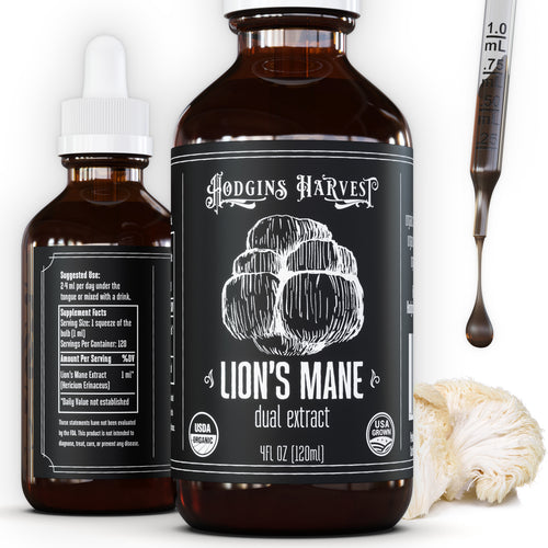 Hodgins Harvest Lion's Mane Dual Extract Tincture