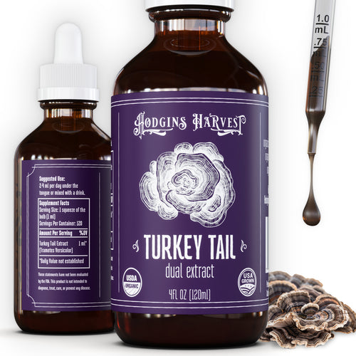 Hodgins Harvest Turkey Tail Dual Extract Tincture