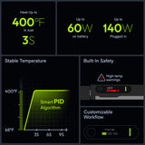 HOTO SNAPBLOQ™ Cordless Soldering Iron, view 3