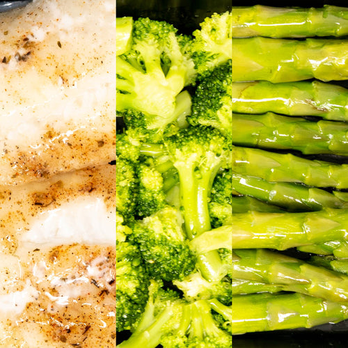 ICON Meals 4oz Cod, Broccoli & Asparagus