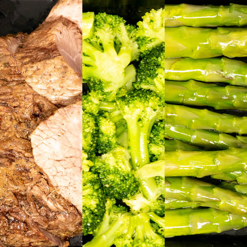 ICON Meals 4oz Steak, Broccoli & Asparagus