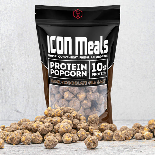 ICON Meals Dark Chocolate Sea Salt Protein Popcorn