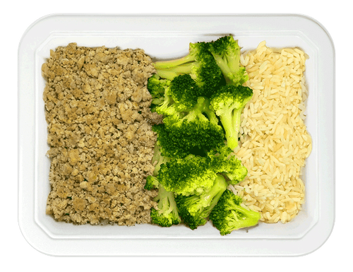 ICON Meals Ground Turkey, White Rice & Broccoli