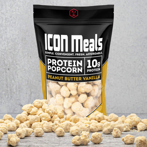ICON Meals Peanut Butter Vanilla Protein Popcorn