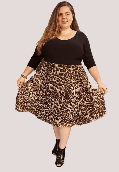 IGIGI Camille Cheetah Dress 18 (Ready-To-Ship)