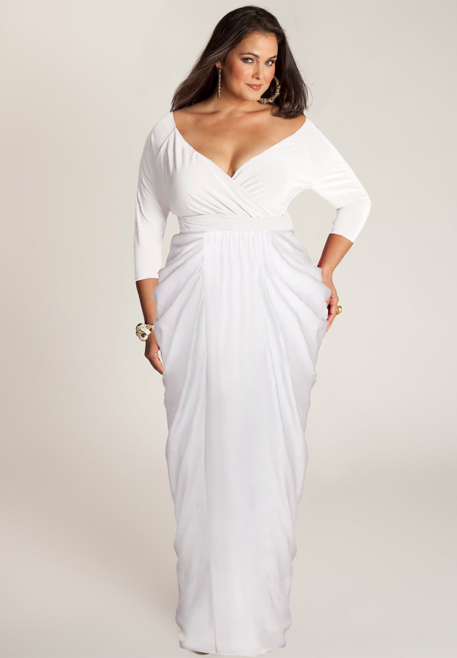 IGIGI Aphrodite Wedding Dress in Soft White (Made To Order)