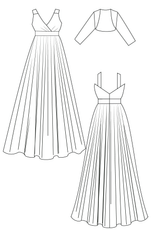 IGIGI Cleopatra Gown In Copper, view 4