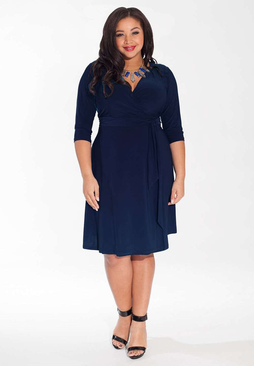 IGIGI Dominique Dress in Deep Sapphire (Made To Order)