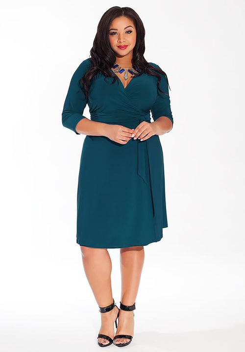 IGIGI Dominique Dress in Teal (Made To Order)