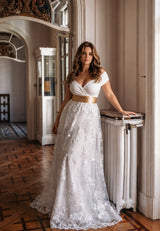 IGIGI Eugenia Wedding Gown In Ivory (Made to Order), view 2