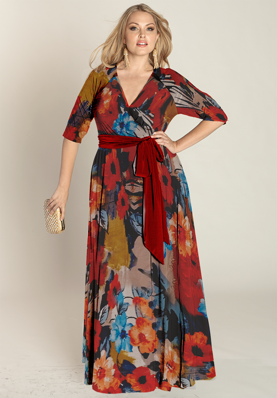 IGIGI Helene Wrap Dress (Made To Order)