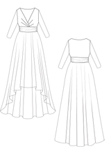 IGIGI Isabella Gown In Black, view 3