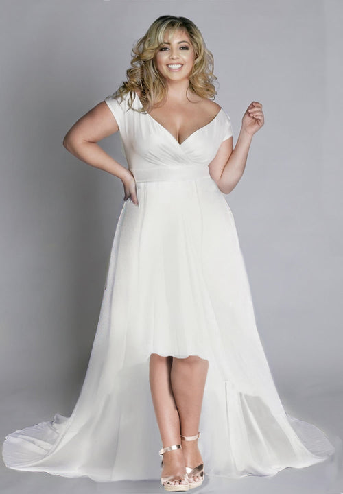 IGIGI Janine Wedding Gown In White (Made To Order)
