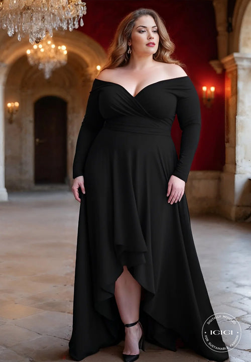 IGIGI Josephine Gown In Black