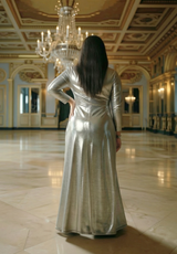 IGIGI Lunna Gown In Silver, view 2