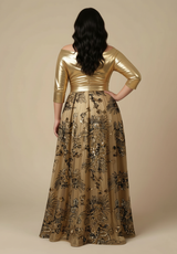 IGIGI Marie Antoinette Gold Gown, view 3