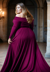 IGIGI Marie Gown In Orchid, view 2