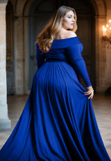 IGIGI Marie Gown in Royal Blue, view 2