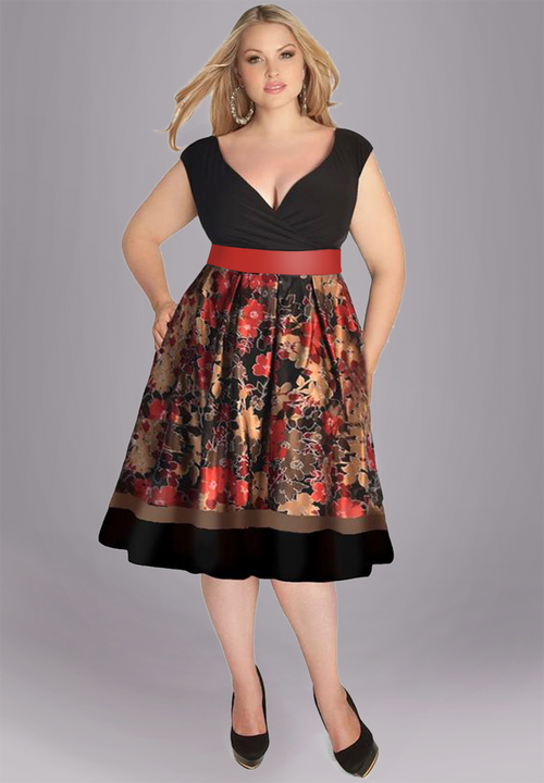 IGIGI Aisha Plus Size Dress (Made To Order)