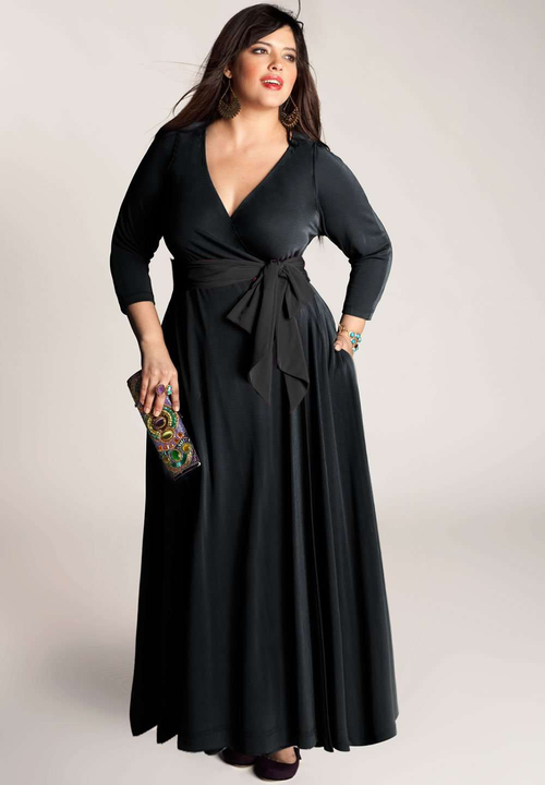 IGIGI Bellissima Plus Size Wrap Dress (Made To Order)