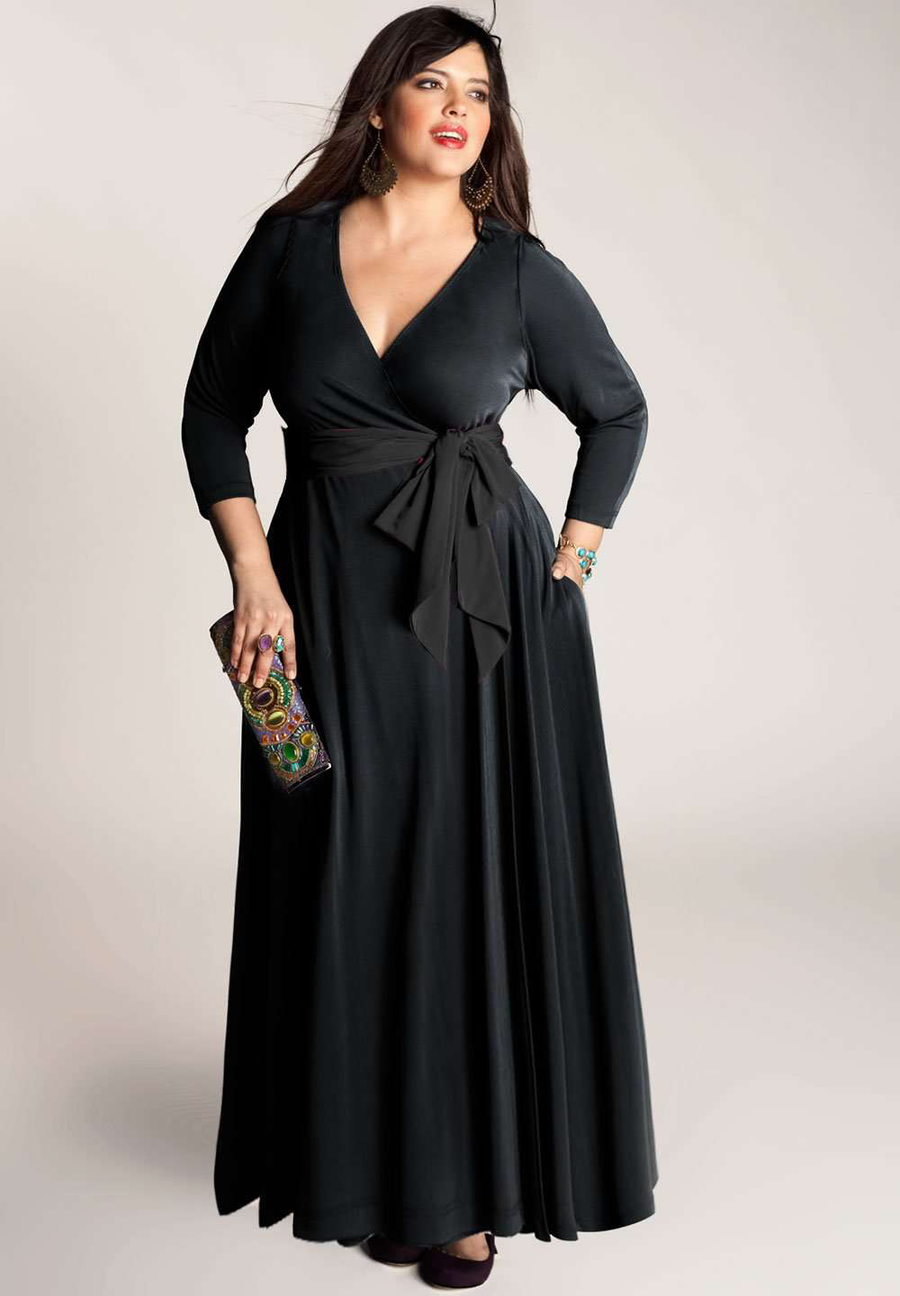 IGIGI Bellissima Plus Size Wrap Dress (Made To Order)