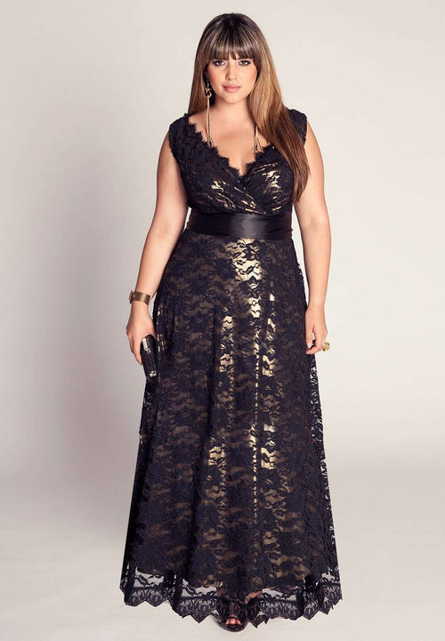 IGIGI Leigh Plus Size Golden Lace (Made To Order)